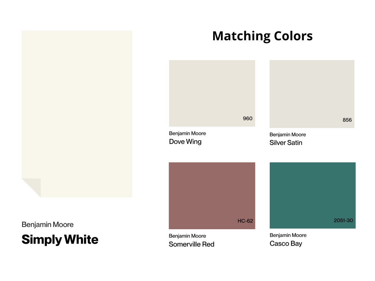 Simply White vs White Dove