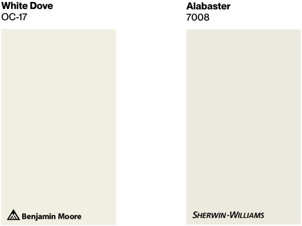 BM White Dove vs SW Alabaster