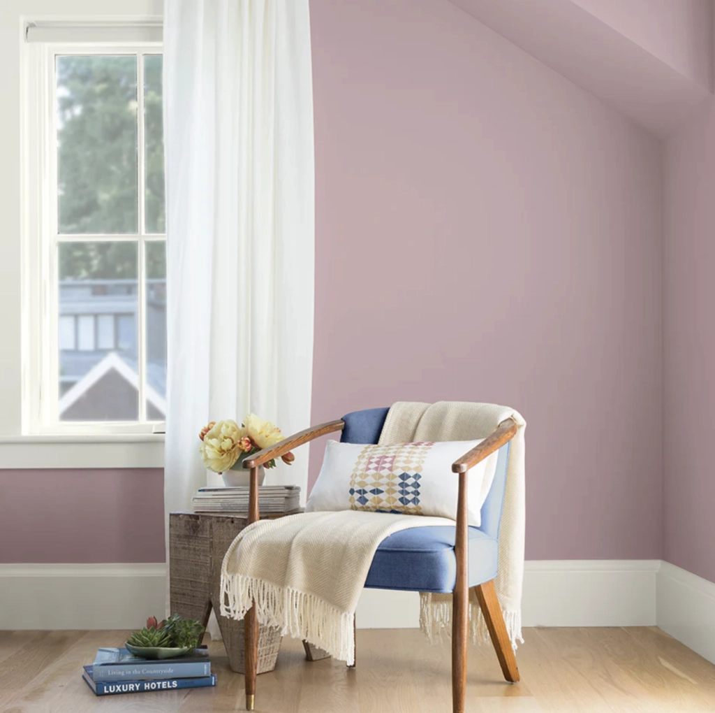 It's Your Mauve in a living room