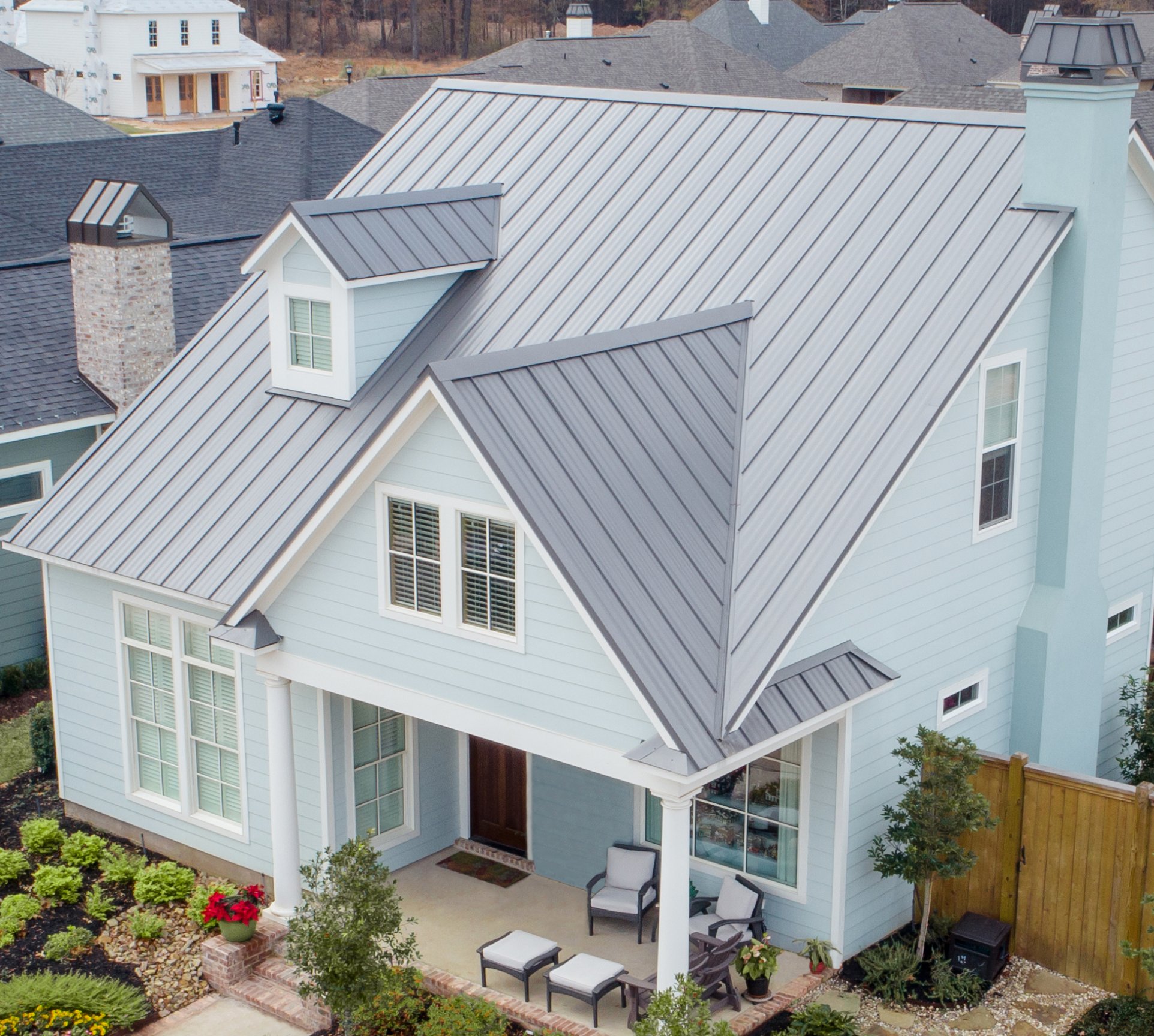 Gorgeous Metal Roof and Siding Color Combinations