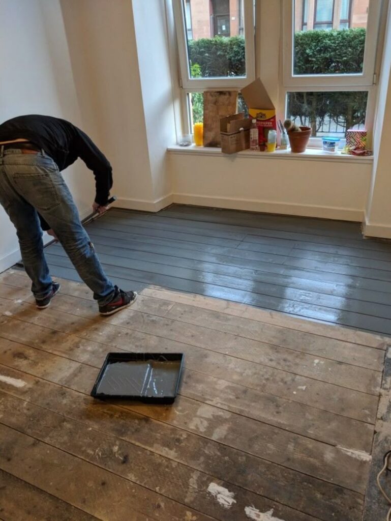 The Best Floor Paint & How to Use It