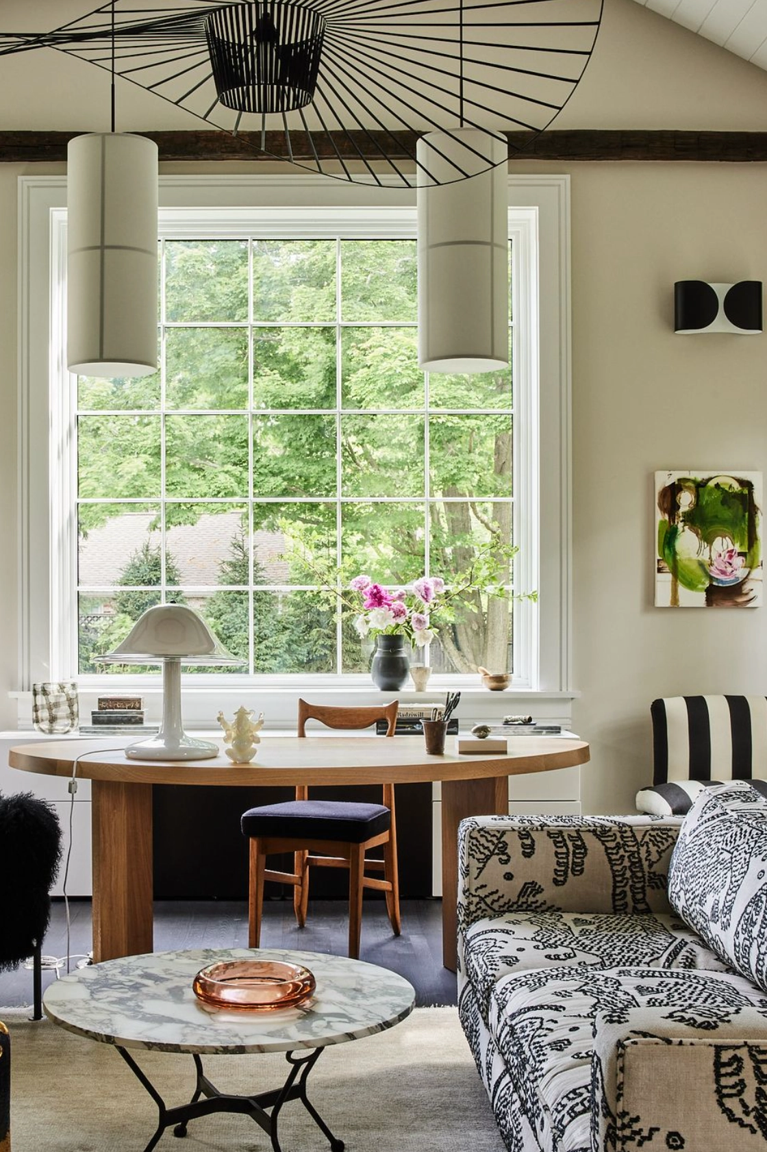 Pale Oak in a home office