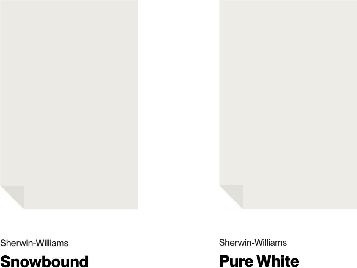 Snowbound vs Pure White