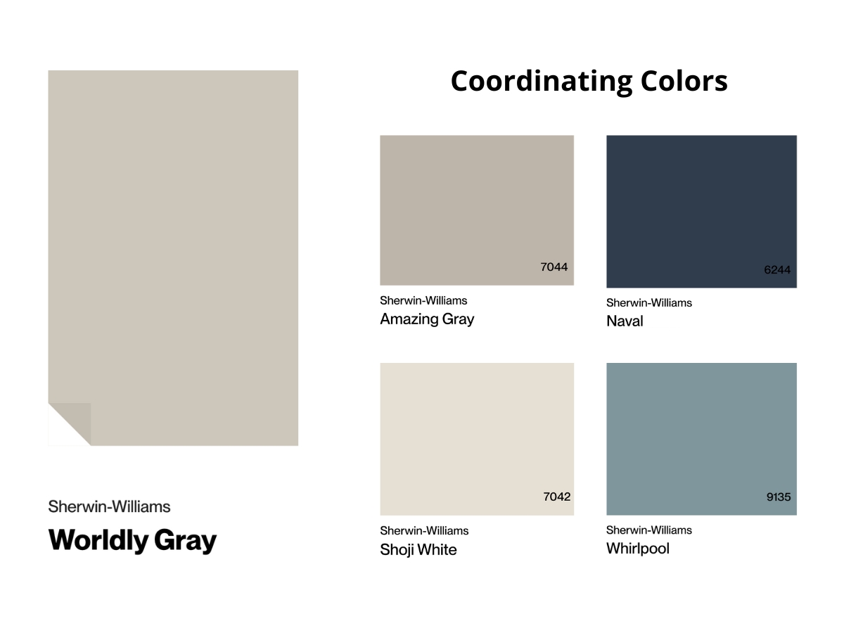 Worldly Gray vs Agreeable Gray