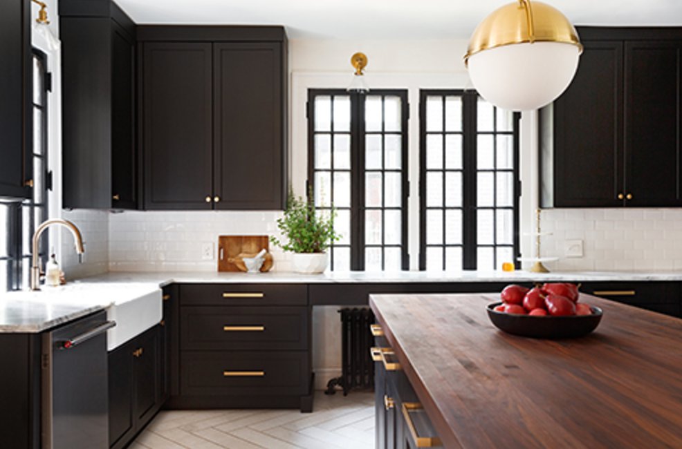 Best Black Paint Colors for Kitchen Cabinets